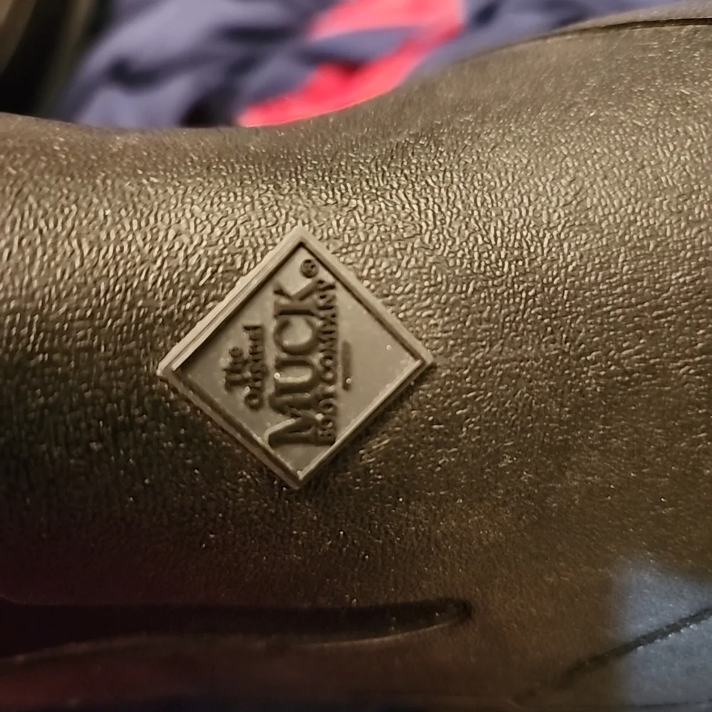 The Original Muck Company Black Waterproof Slip-On Shoes
